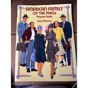 American‎ Family Of The 1940s Paper Dolls By Tom Tierney